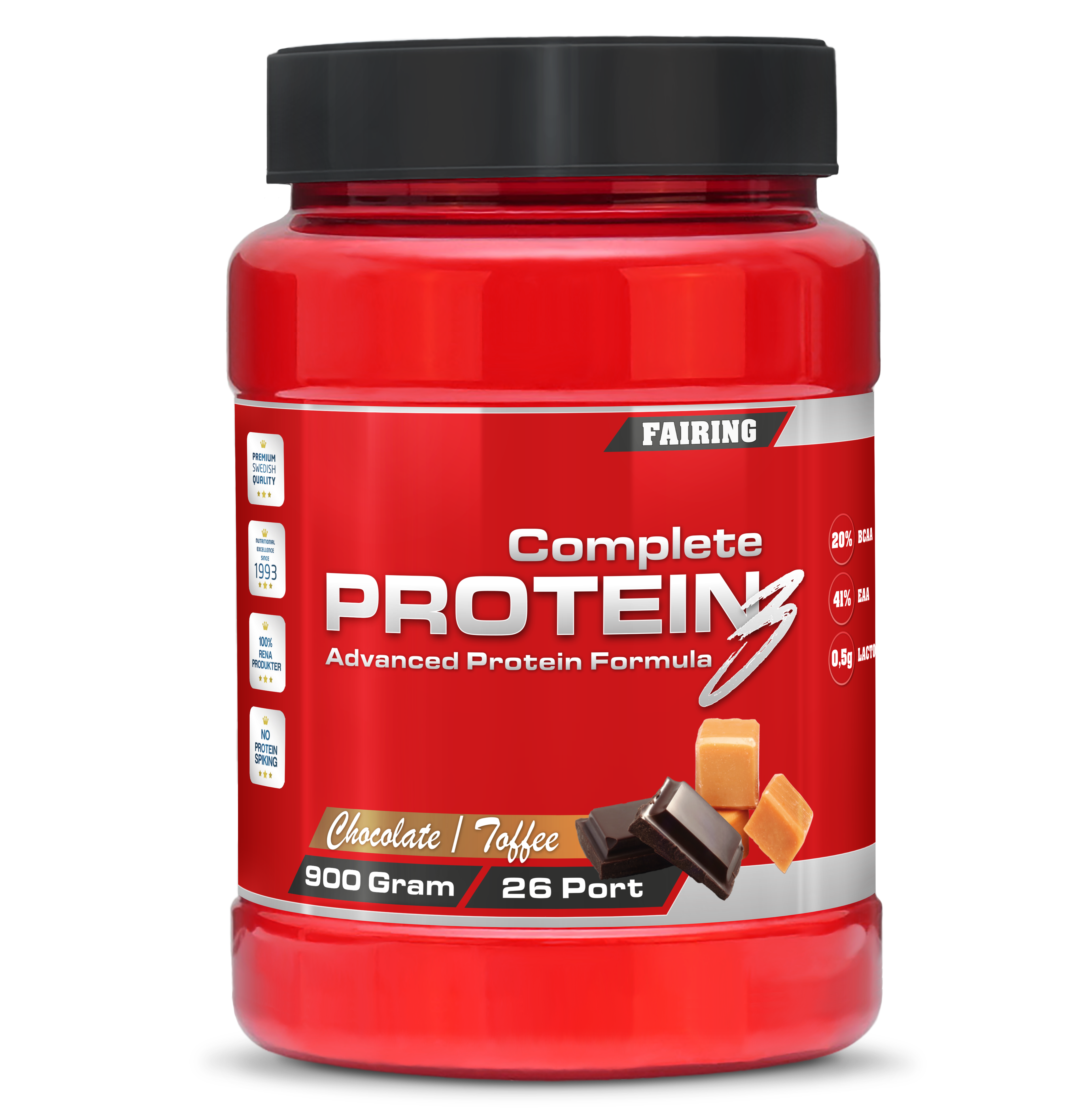 Komplet Protein 3 Blandet protein 900 g chocolate_toffee