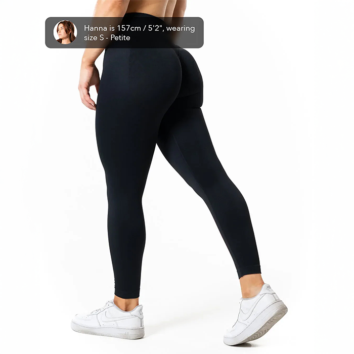 Aura Seamless Scrunch Tights Petite Sort