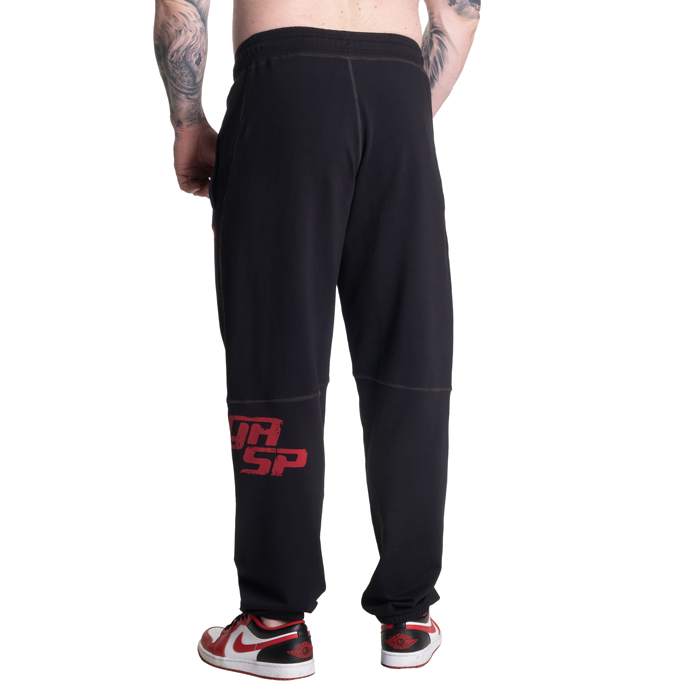 Vintage Sweatpants Sort R&oslash;d