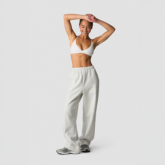 Everyday Straight Leg Sweatpants Hvid