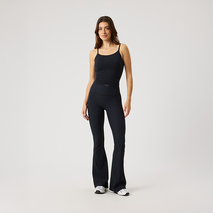 Studio Soft Cropped Tanktop Sort