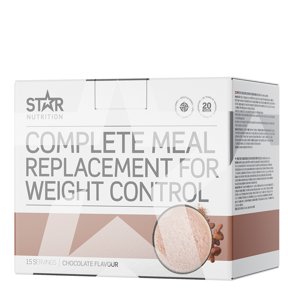 Complete Meal M&aring;ltidserstatning V&aelig;gtkontrol 15 portioner choklad