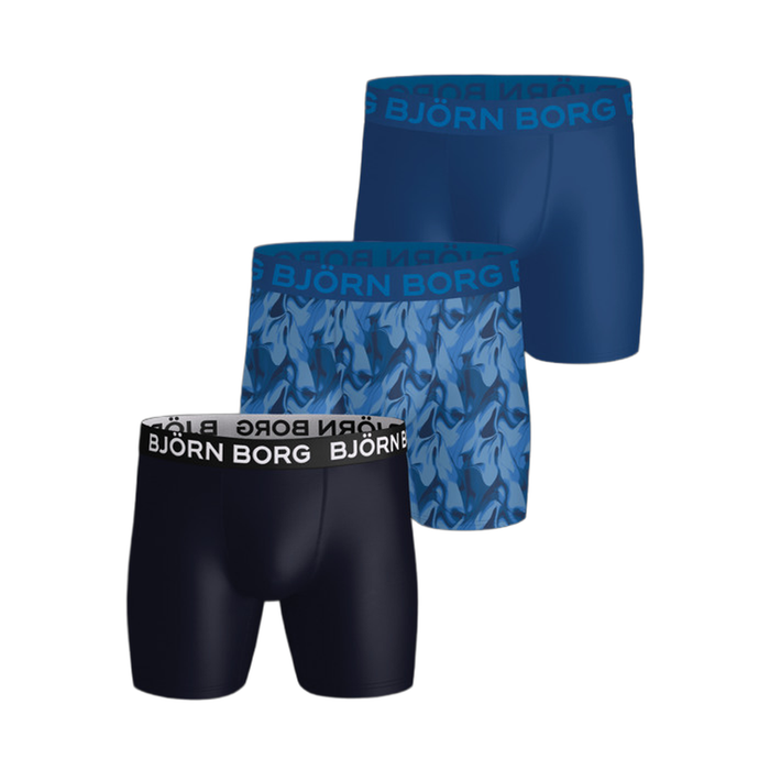 Sport Microfiber Boxershorts 3‑pak