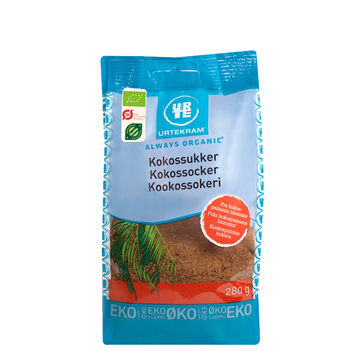 Kokossukker 280 g