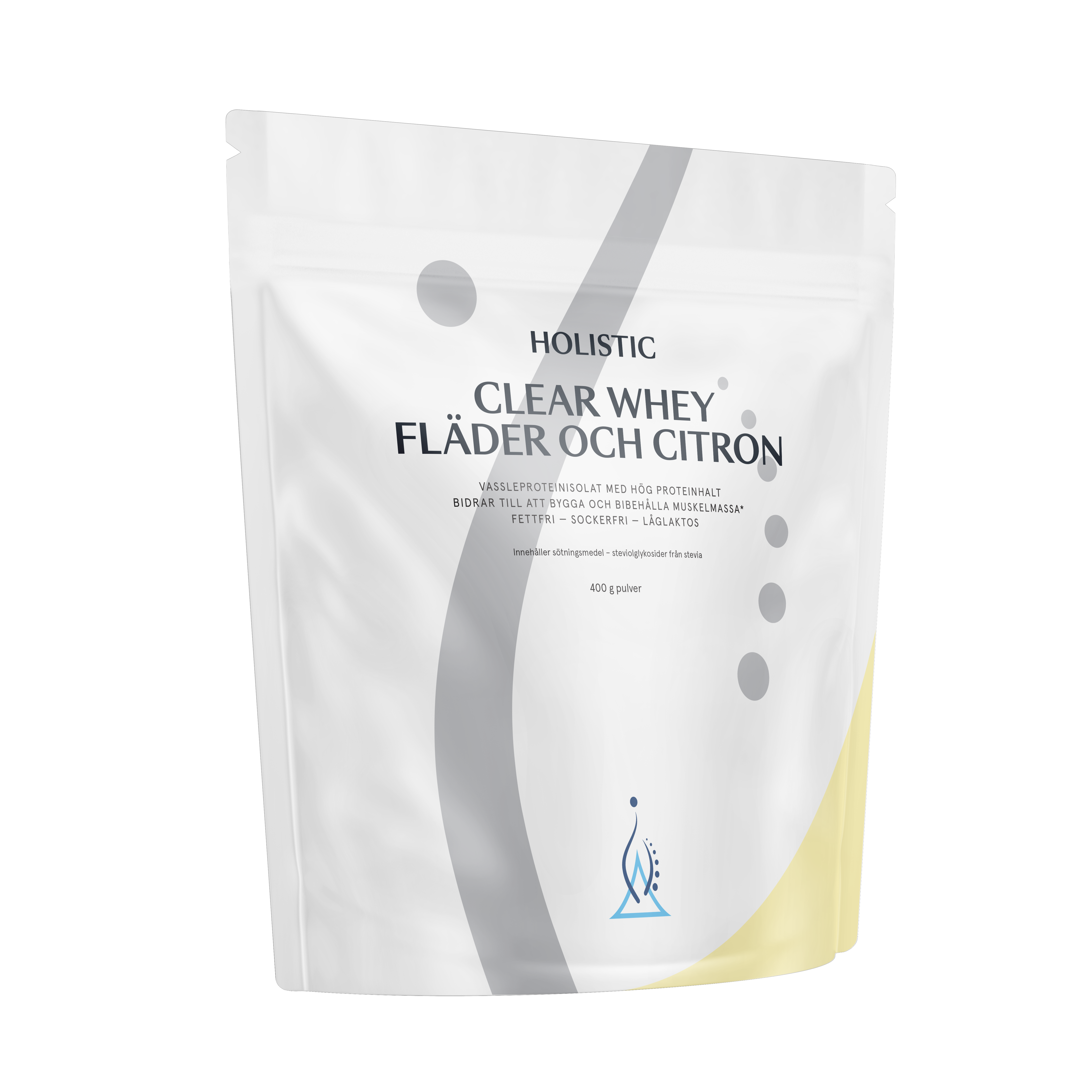 Clear Whey valleproteinisolat hyldeblomst og citron 400g