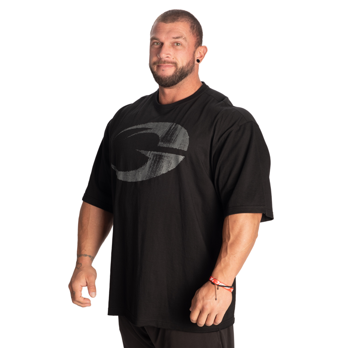 Pump Cover Iron T-shirt Sort Gr&aring;