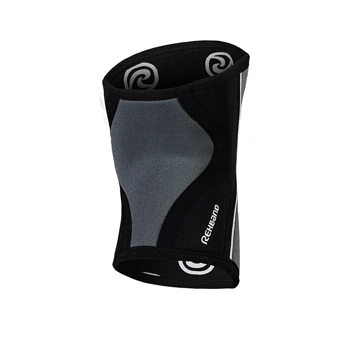 RX Knee Sleeves 7mm Gr&aring;/Sort