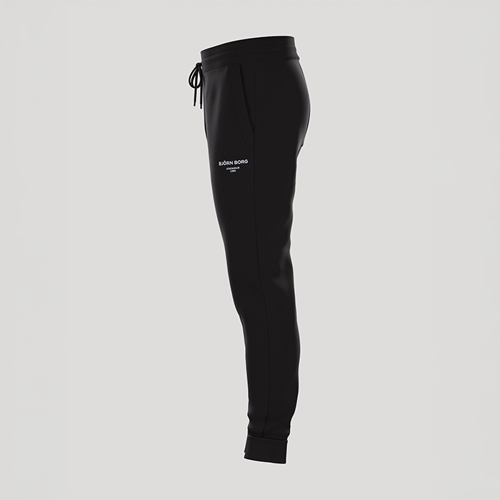 Essential Tapered Sweatpants Sort
