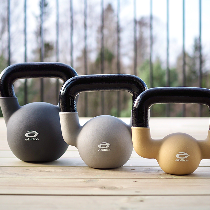Kettlebell med beskyttelse  