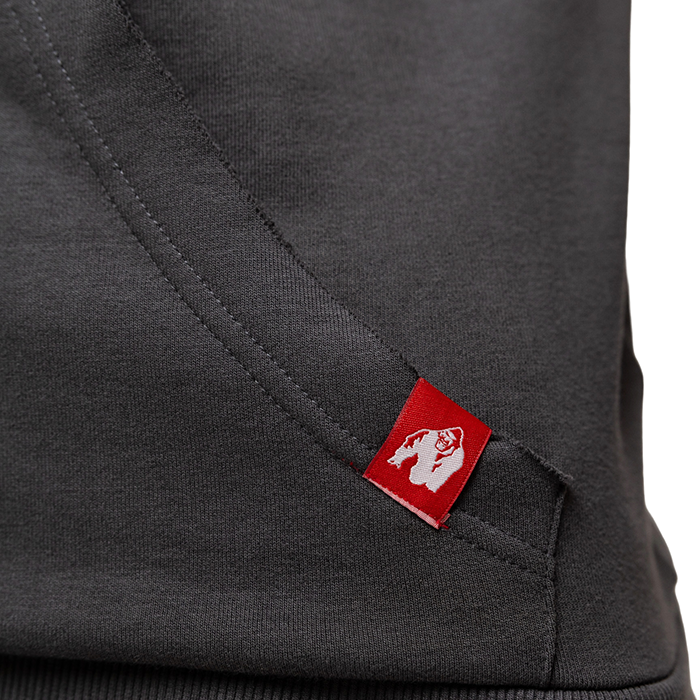 Huntley &AElig;rmel&oslash;s Hoodie Gr&aring;