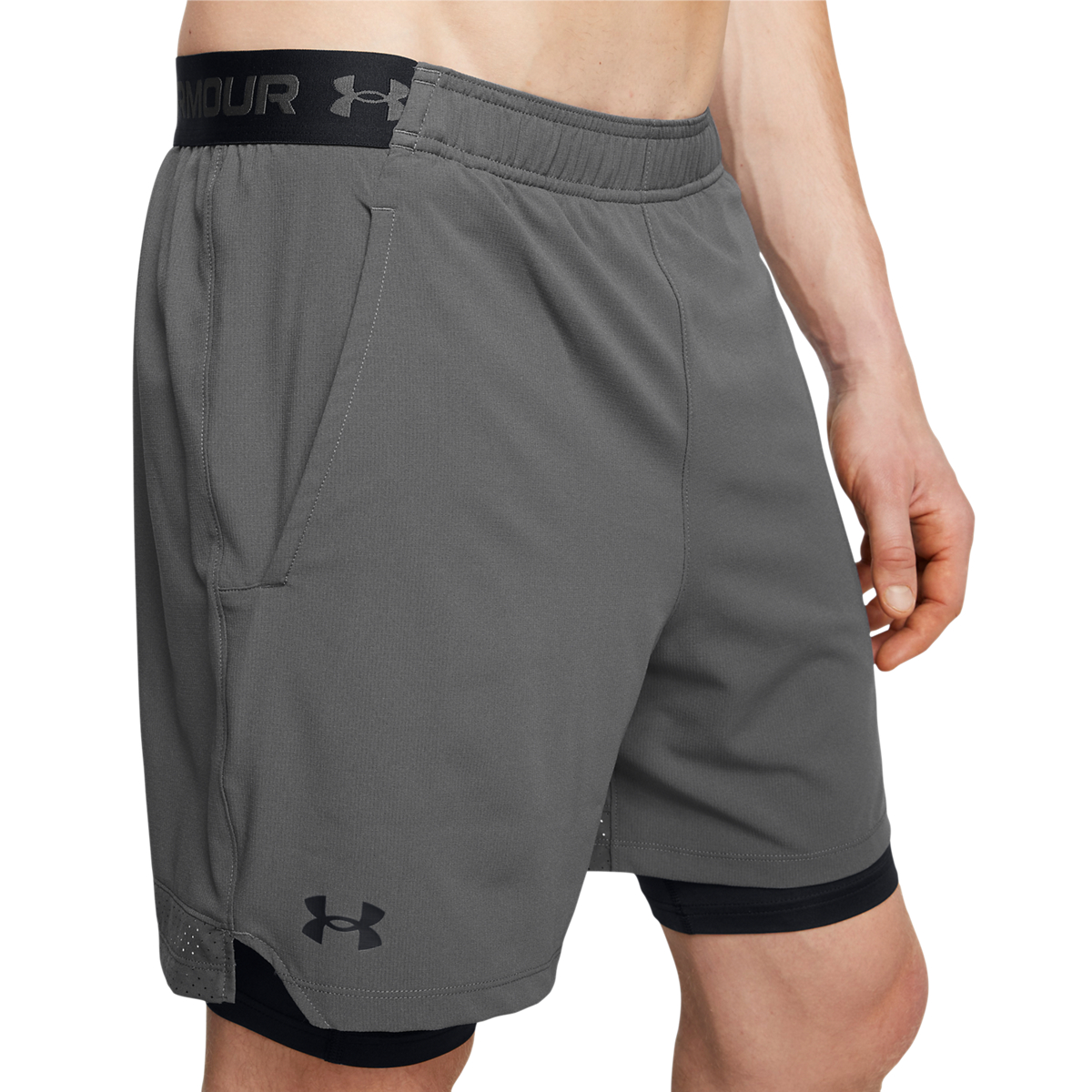 Vanish Woven 2-i-1 Shorts Gr&aring;