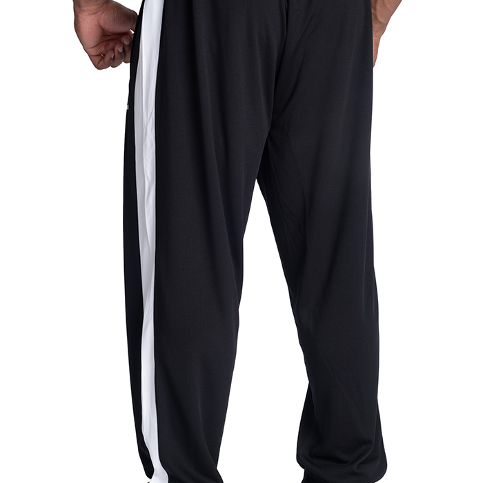 Panel Mesh Bukser Sort Hvid