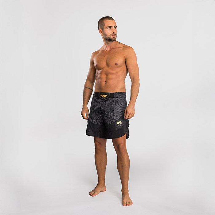 Venum X Chimaev Wild Borz Fightshorts Sort Gr&aring;