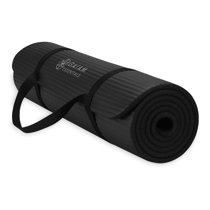 Essential Tr&aelig;ningsm&aring;tte Black 10mm