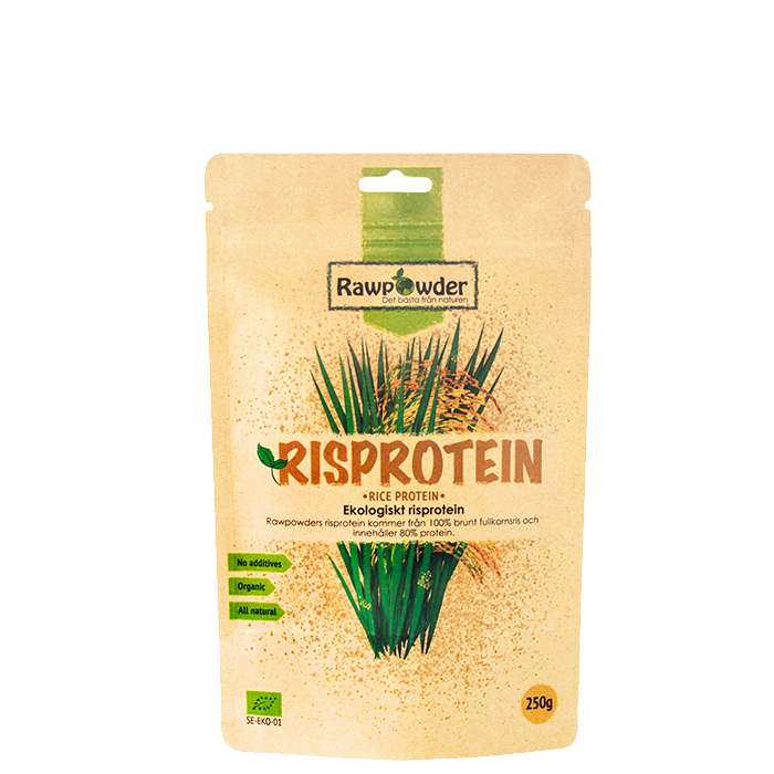 &Oslash;kologisk risprotein 250 g