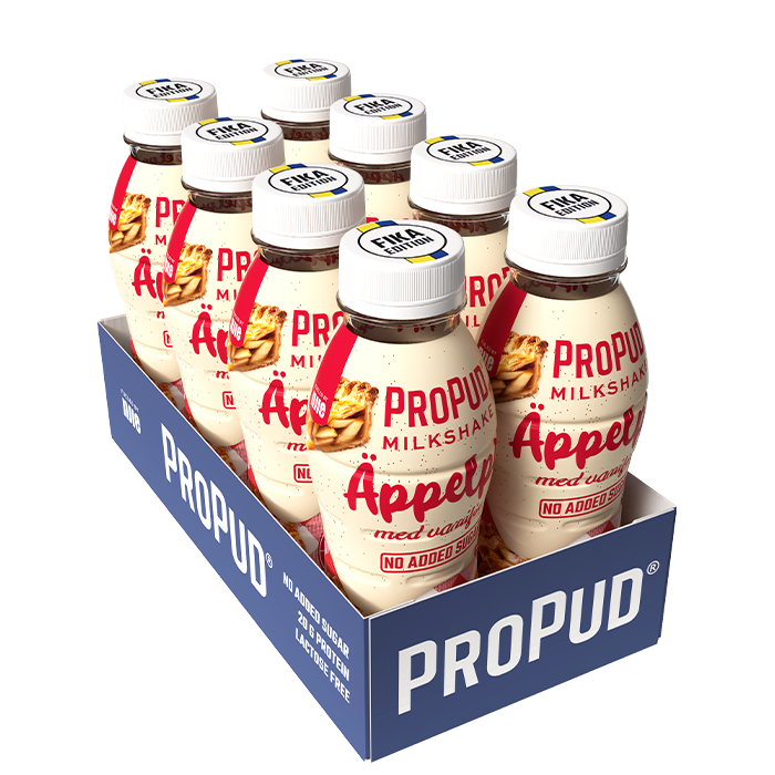 8 x ProPud Protein Milkshake, 330 ml strawberry