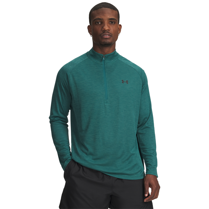 Tech Half‑Zip Gr&oslash;n