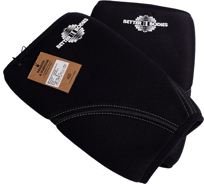 Better Bodies Neoprene Knee Sleeve, Black