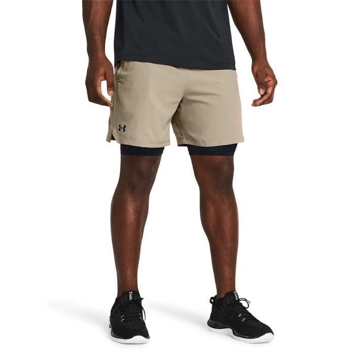 Vanish Woven 2-i-1 Shorts Beige