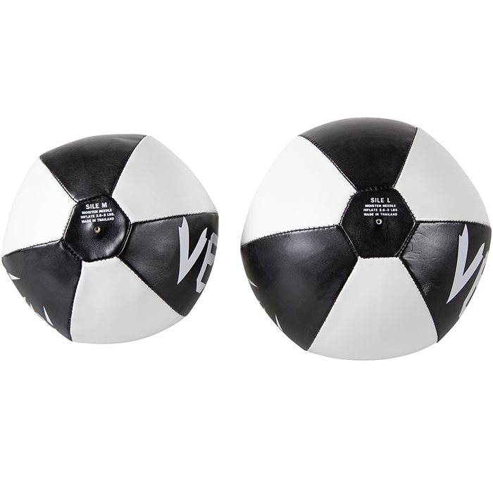Venum Speed Bag Boxbold L&aelig;der Sort/Hvid L