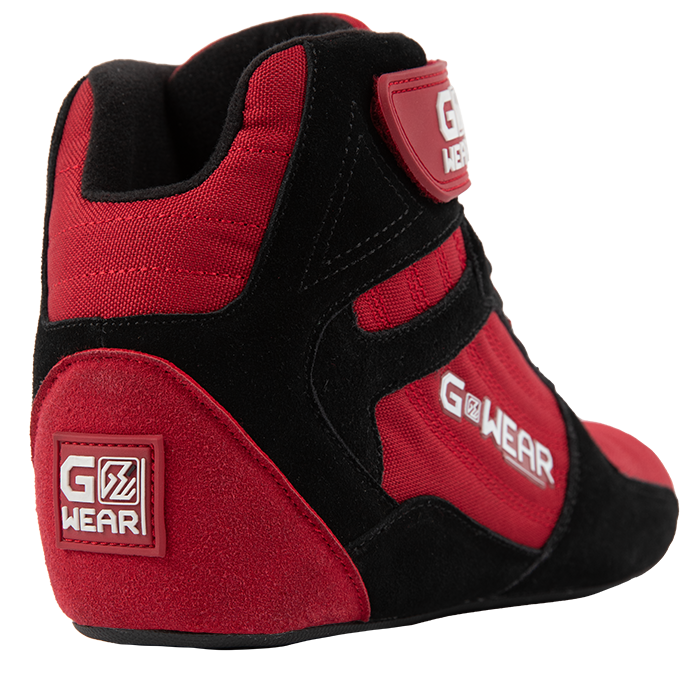 Pro High Tops, red/black