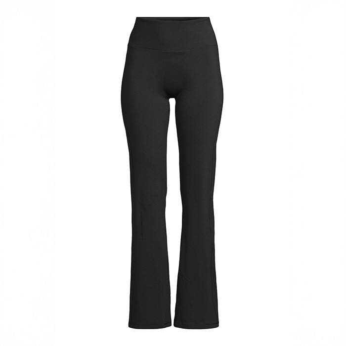 Soft Touch Flare Pants Sort