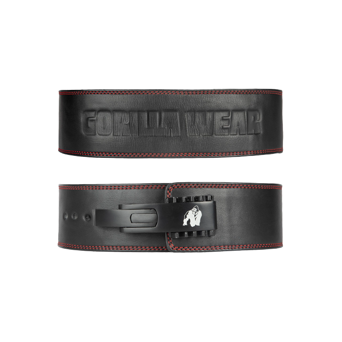 4 Inch Premium Lever Belt, Black